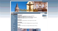 Desktop Screenshot of holme-sogn.dk