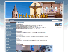 Tablet Screenshot of holme-sogn.dk
